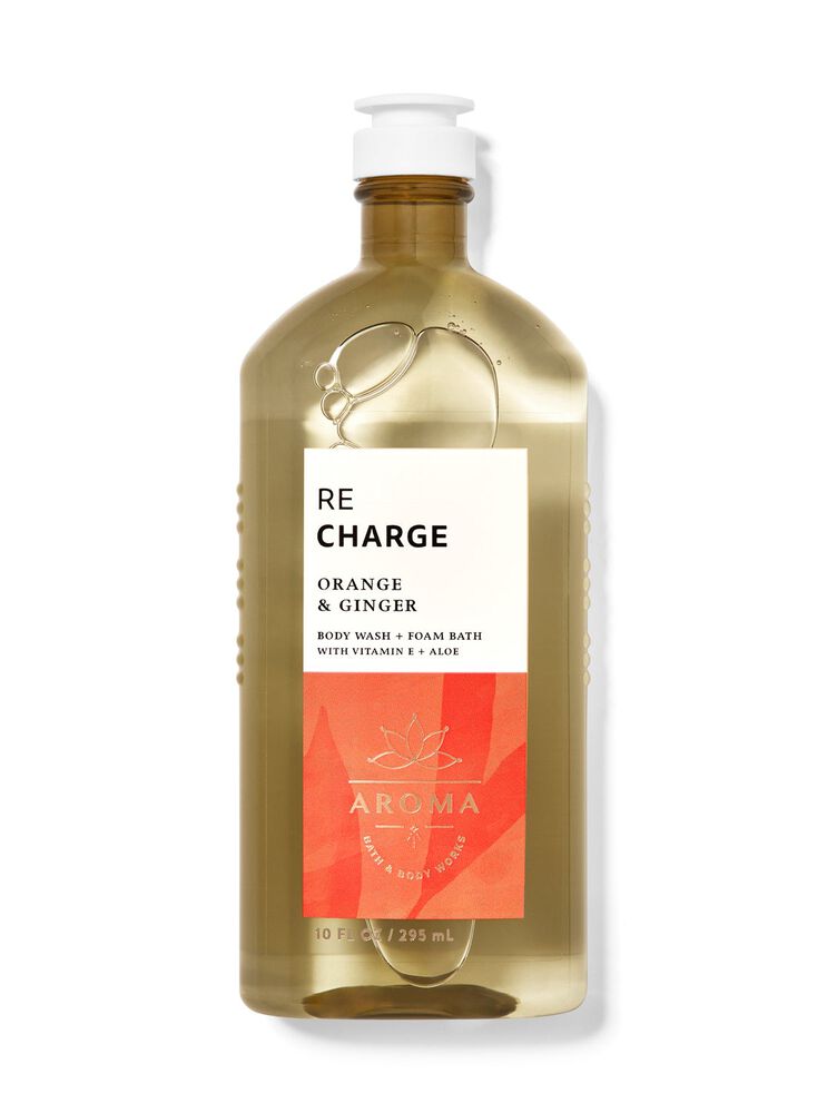 Orange Ginger Body Wash and Foam Bath สบู่อาบน้ำ