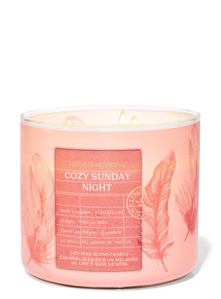 Cozy Sunday Night 3-Wick Candle เทียนหอม 3 ไส้