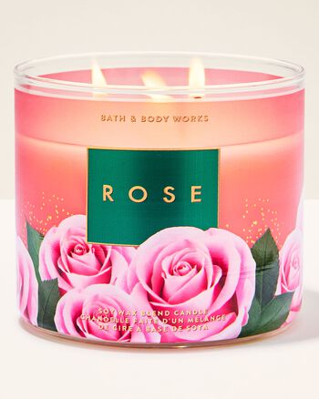 Rose 3-Wick Candle 3-Wick Candle