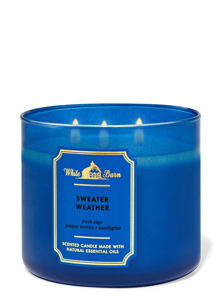 Sweater Weather 3-Wick Candle เทียนหอม 3 ไส้