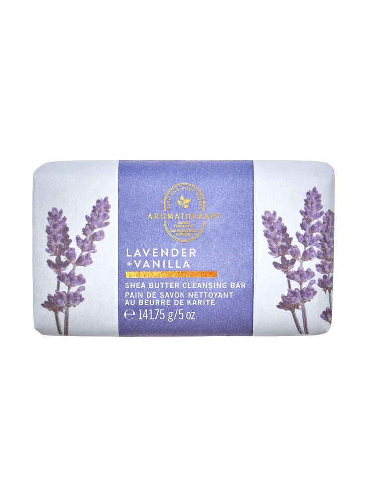 Lavender Vanilla Shea Butter Cleansing Bar สบู่ก้อน