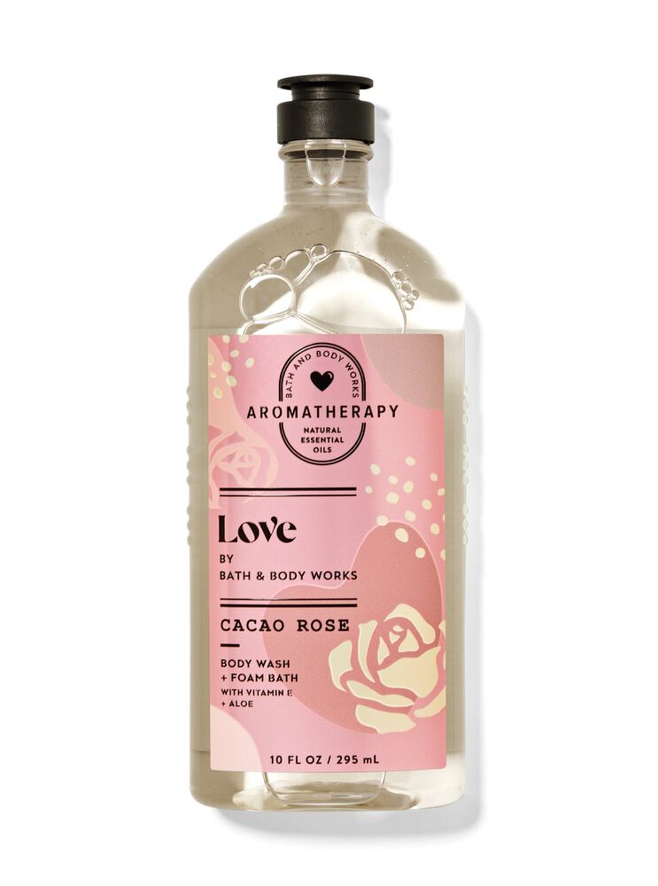 Cacao Rose Body Wash and Foam Bath สบู่อาบน้ำ