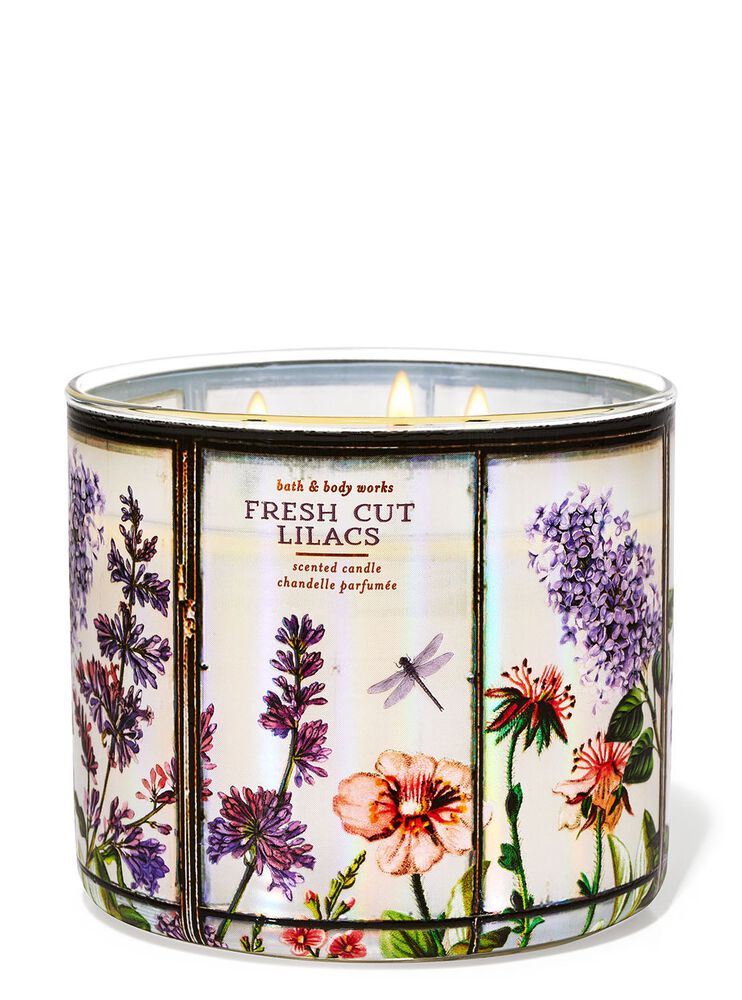 Fresh Cut Lilacs 3-Wick Candle เทียนหอม 3 ไส้