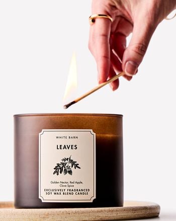 Leaves 3-Wick Candle เทียนหอม 3 ไส้