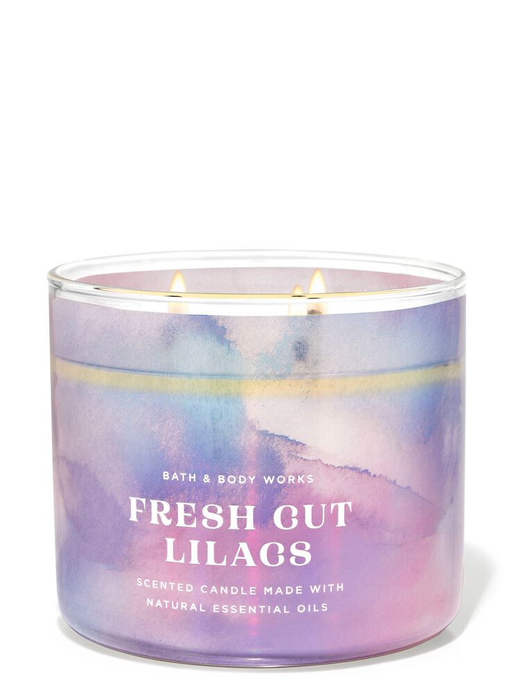 Fresh Cut Lilacs 3-Wick Candle เทียนหอม 3 ไส้