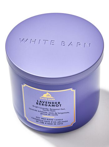 Lavender Bergamot 3-Wick Candle เทียนหอม 3 ไส้