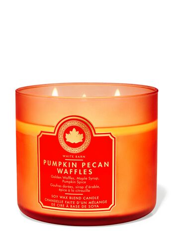 Pumpkin Pecan Waffles 3-Wick Candle เทียนหอม 3 ไส้