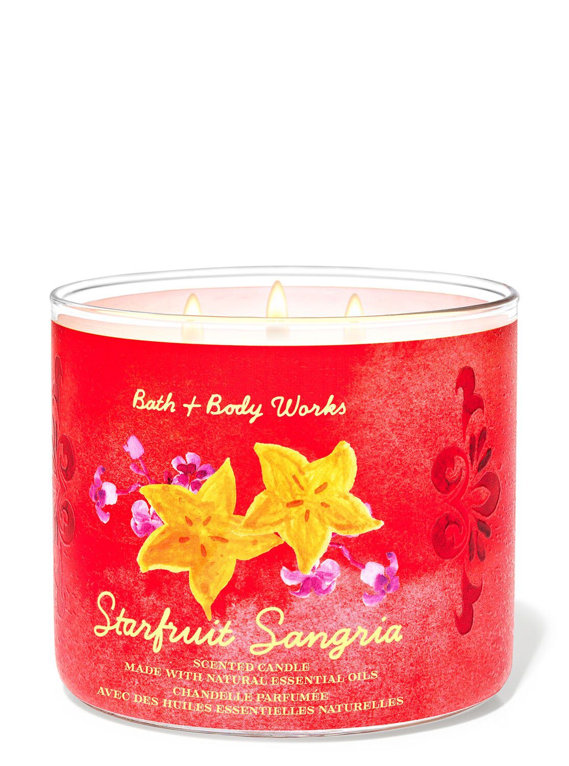 Shop Starfruit Sangria 3-Wick Candle | TH Bath & Body Works