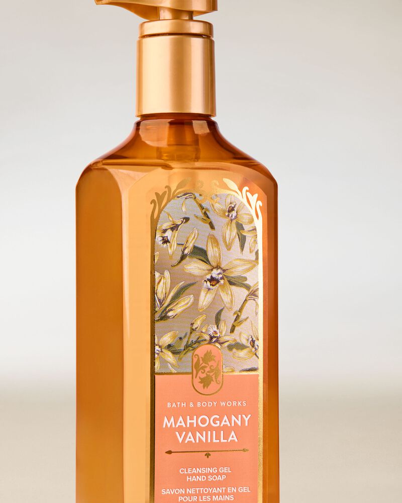 Mahogany Vanilla Cleansing Gel Hand Soap เจลล้างมือสูตรทำความสะอาด