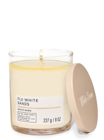 Fiji White Sands Single Wick Candle เทียนหอม 1 ไส้