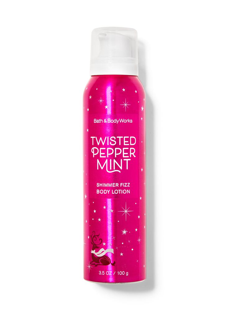 Twisted Peppermint Shimmer Fizz Body Lotion ชิมเมอร์บอดี้โลชั่น