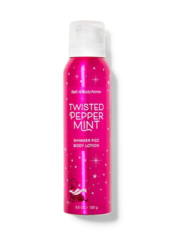 Twisted Peppermint Shimmer Fizz Body Lotion ชิมเมอร์บอดี้โลชั่น