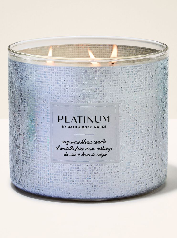 Platinum 3-Wick Candle เทียนหอม 3 ไส้