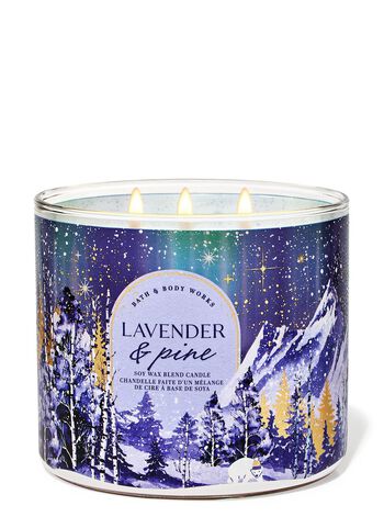 Lavender & Pine 3-Wick Candle เทียนหอม 3 ไส้