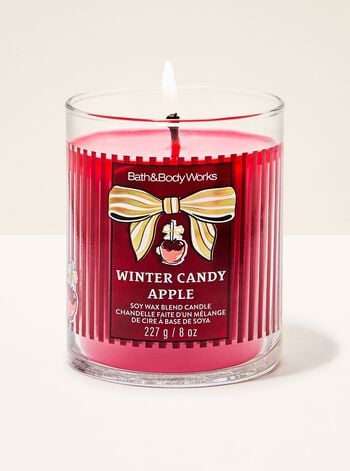 Winter Candy Apple Single Wick Candle เทียนหอม 1 ไส้