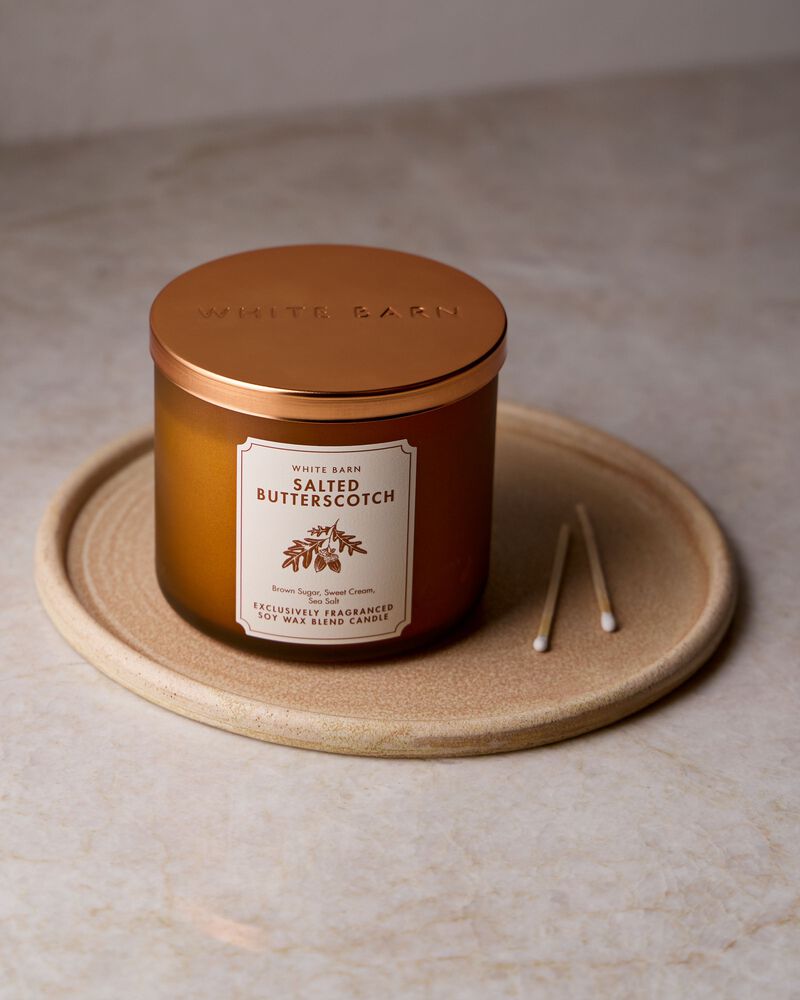 Salted Butterscotch 3-Wick Candle เทียนหอม 3 ไส้