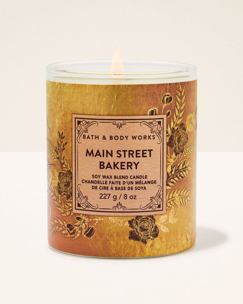 Main Street Bakery Single Wick Candle Single Wick Candle