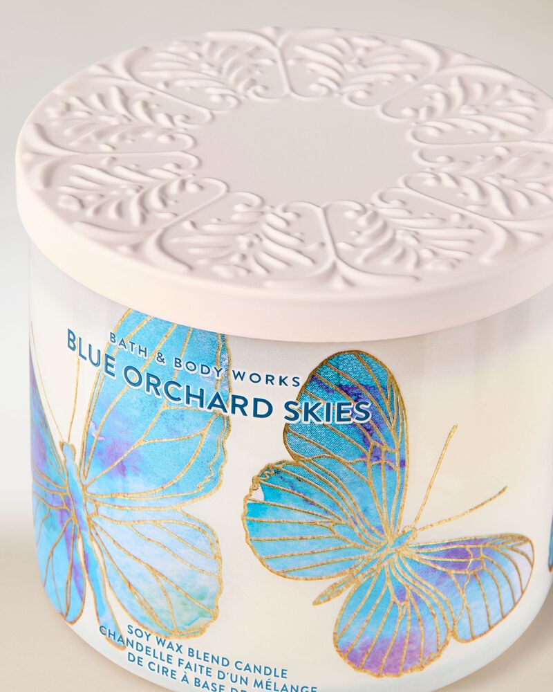 Blue Orchard Skies 3-Wick Candle เทียนหอม 3 ไส้