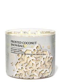 Frosted Coconut Snowball 3-Wick Candle Frosted Coconut Snowball 3-Wick Candle