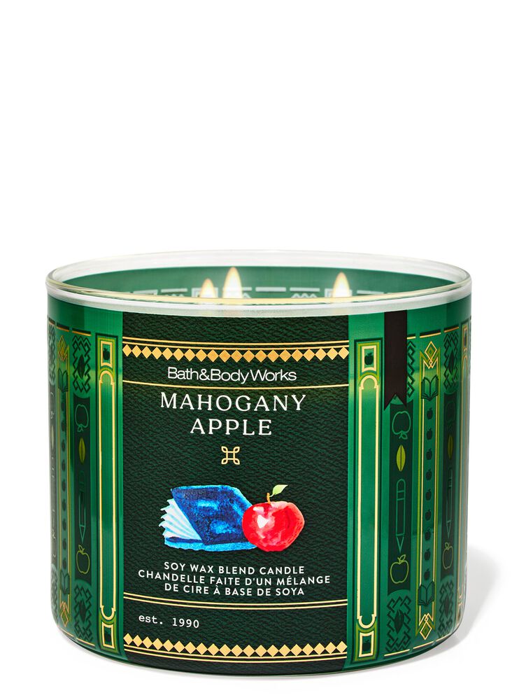 Mahogany Apple 3-Wick Candle 3-Wick Candle