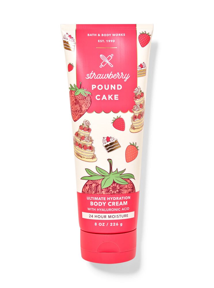 Strawberry Pound Cake Ultimate Hydration Body Cream บอดี้ครีม