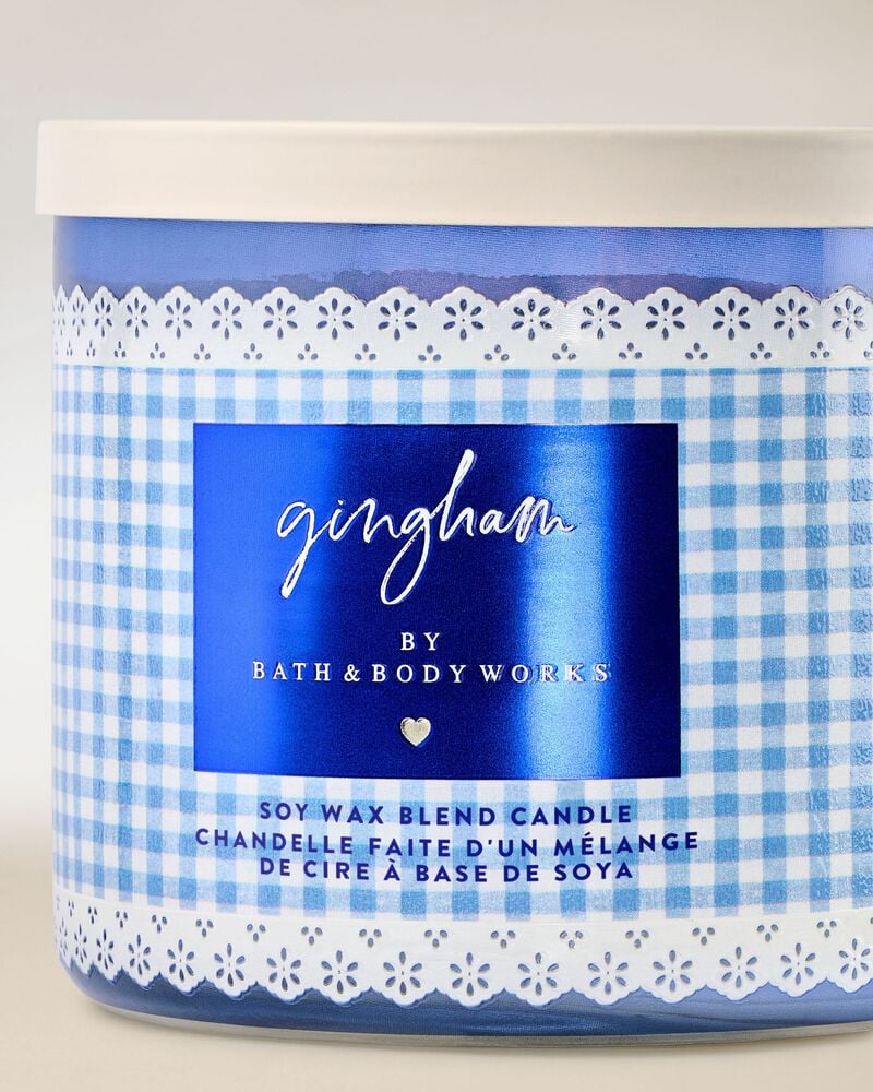 Gingham 3-Wick Candle เทียนหอม 3 ไส้
