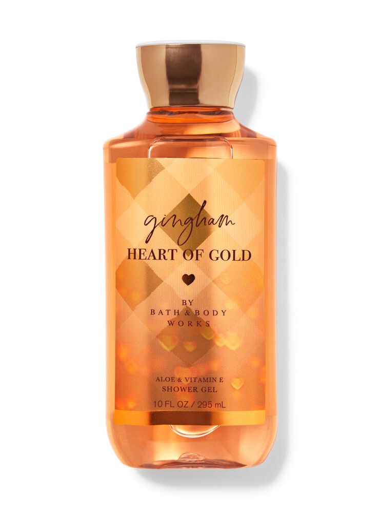 Gingham Heart of Gold Shower Gel Shower Gel