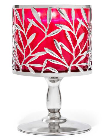 Vine Leaf Pedestal 3-Wick Candle Holder ที่วางเทียนหอม3 ไส้