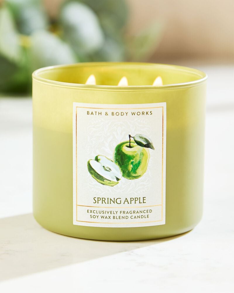 Spring Apple 3-Wick Candle เทียนหอม 3 ไส้