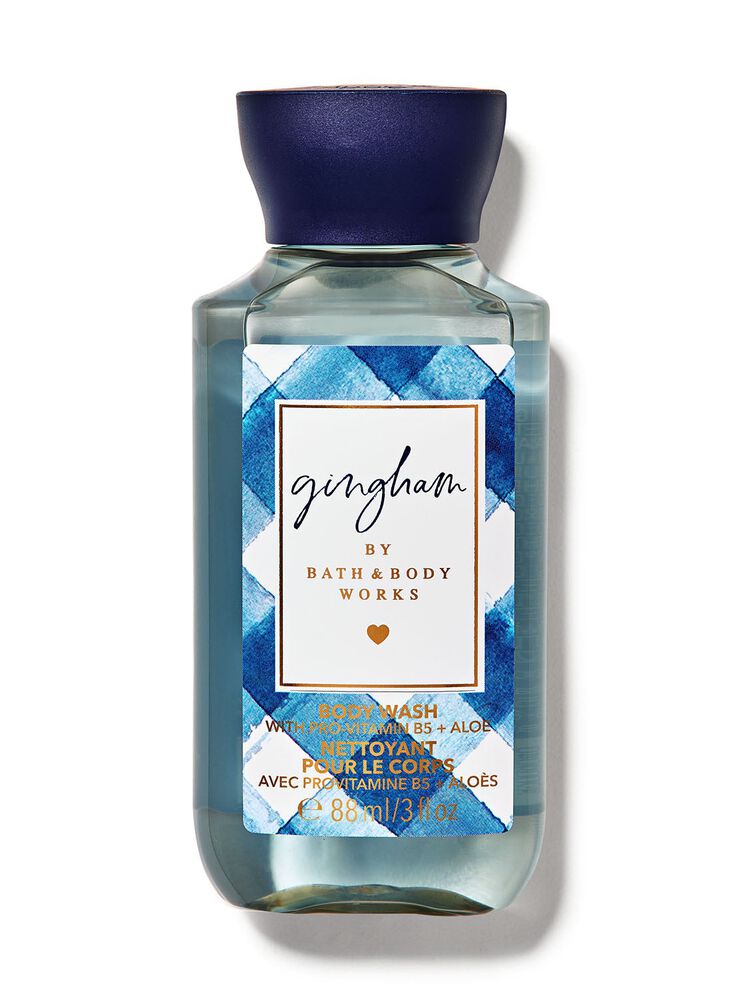 Gingham Travel Size Body Wash สบู่อาบน้ำขนาดพกพา