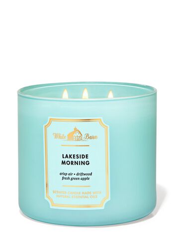 Lakeside Morning 3-Wick Candle เทียนหอม 3 ไส้