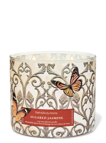 Sugared Jasmine 3-Wick Candle เทียนหอม 3 ไส้