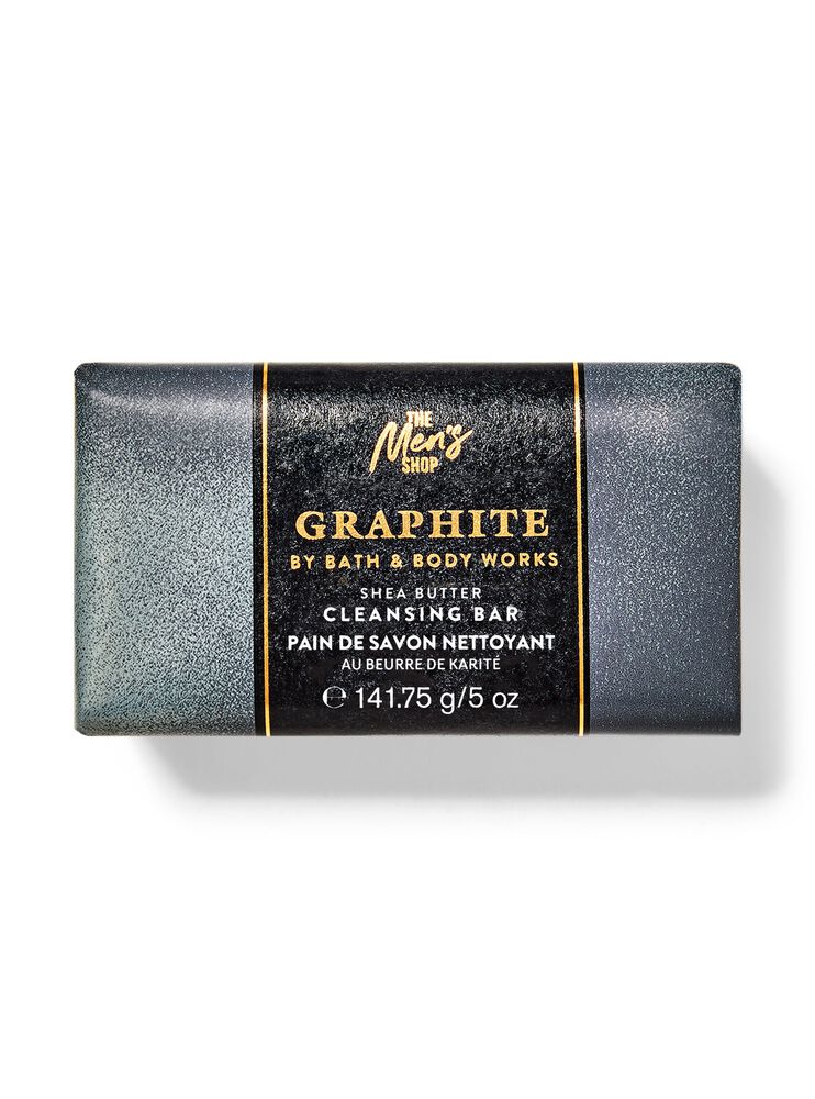Graphite Shea Butter Cleansing Bar สบู่ก้อน
