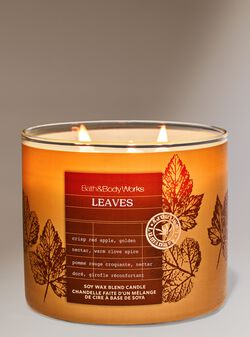 Leaves 3-Wick Candle