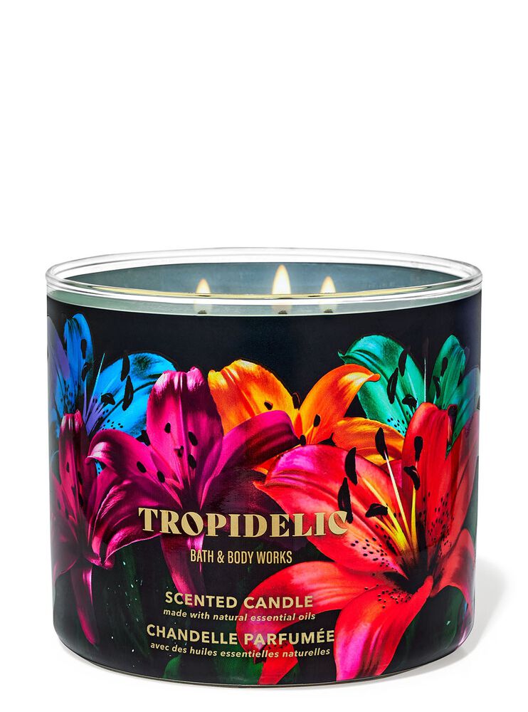 Tropidelic 3-Wick Candle เทียนหอม 3 ไส้