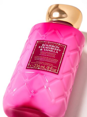 Bourbon Strawberry & Vanilla Body Lotion บอดี้โลชั่น