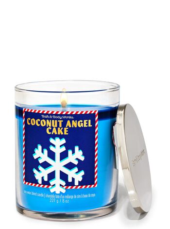 Coconut Angel Cake Single Wick Candle เทียนหอม 1 ไส้