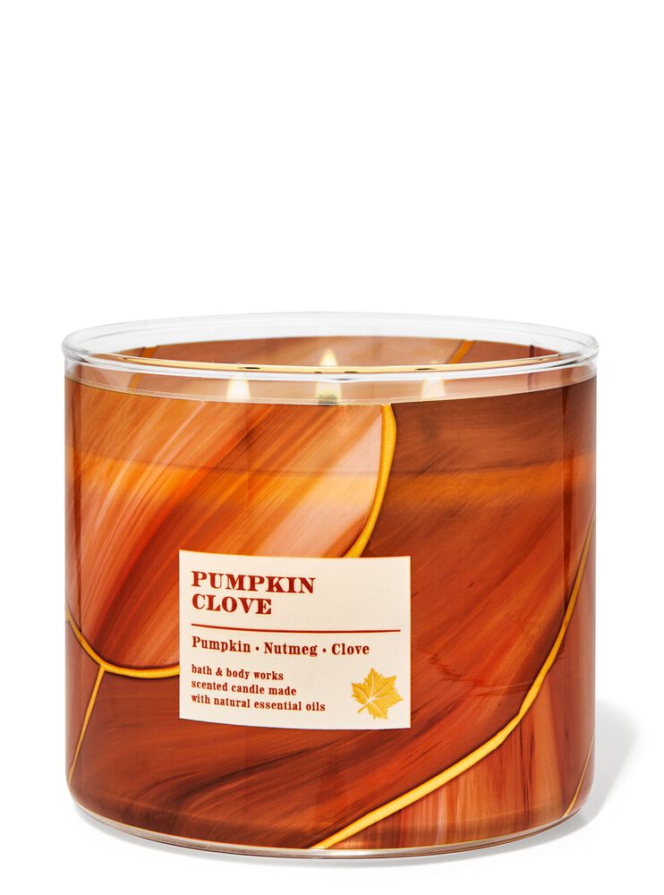 Pumpkin Clove 3-Wick Candle เทียนหอม 3 ไส้
