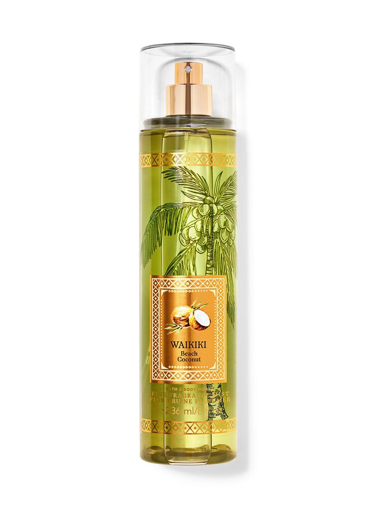 Waikiki Beach Coconut Fine Fragrance Mist มิสต์