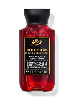 Bourbon Travel Size Body Wash
