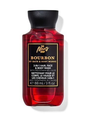 Bourbon Travel Size Body Wash สบู่อาบน้ำขนาดพกพา