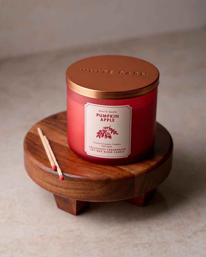Pumpkin Apple 3-Wick Candle เทียนหอม 3 ไส้
