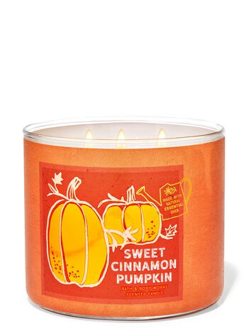 Sweet Cinnamon Pumpkin 3-Wick Candle 3-Wick Candle