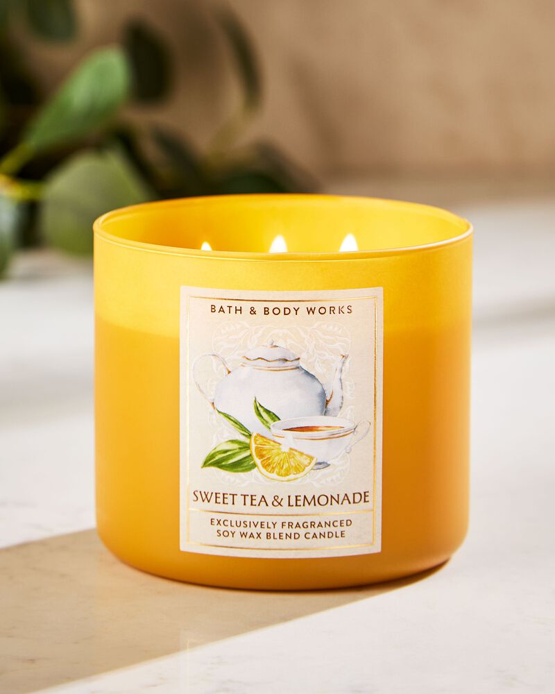 Sweet Tea & Lemonade 3-Wick Candle เทียนหอม 3 ไส้
