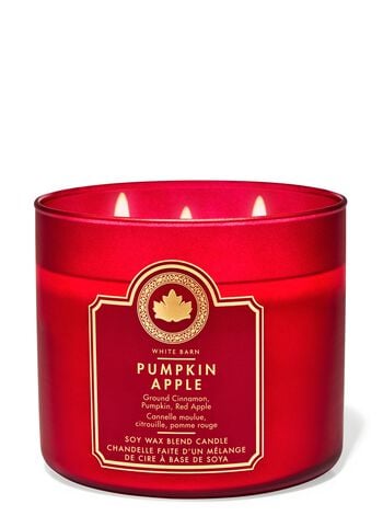 Pumpkin Apple 3-Wick Candle เทียนหอม 3 ไส้