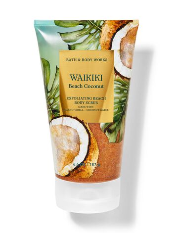 Waikiki Beach Coconut Exfoliating Beach Body Scrub บอดี้สครับ
