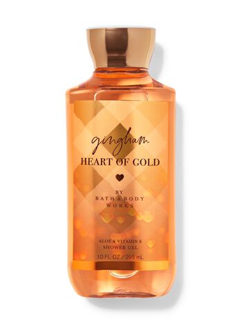 Gingham Heart of Gold Shower Gel Shower Gel