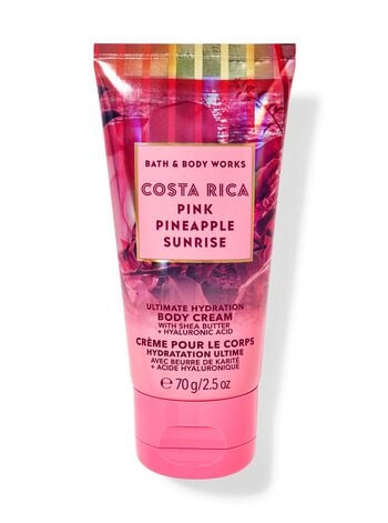 Pink Pineapple Sunrise MINI BODY CREAM Travel Size Body Cream