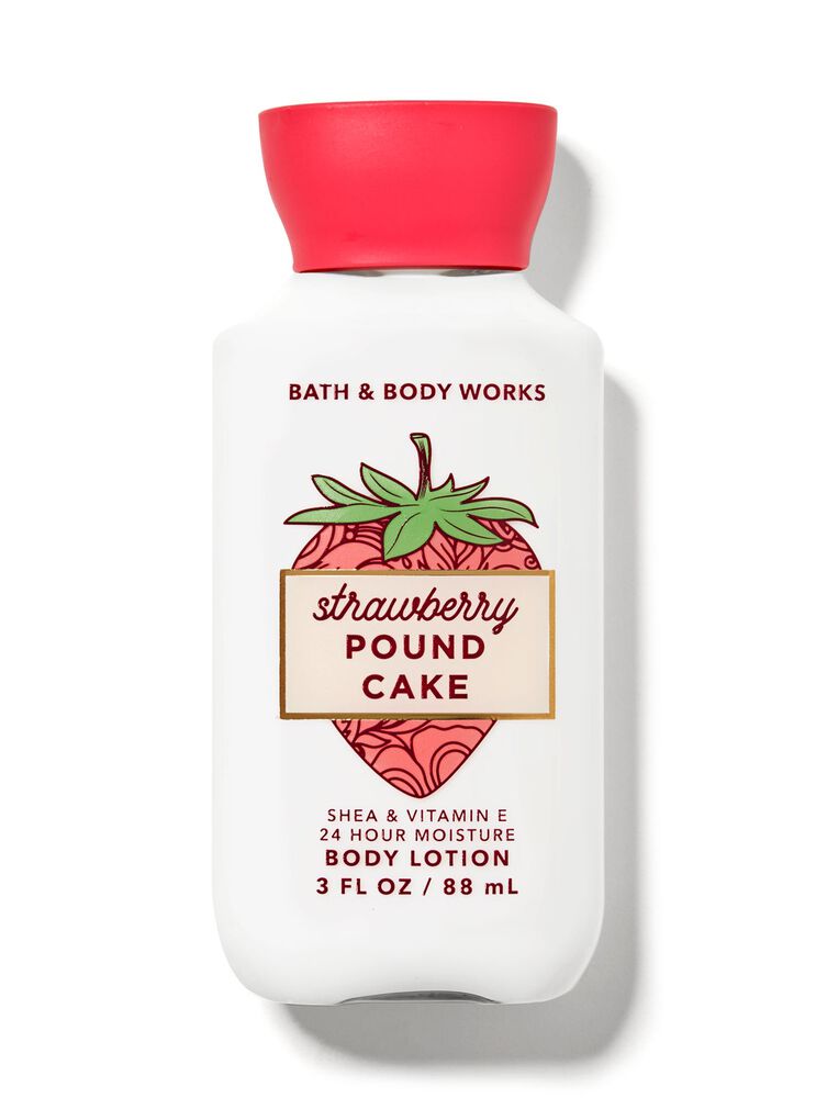 Strawberry Pound Cake Travel Size Body Lotion Travel Size Body Lotion