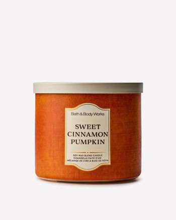 Sweet Cinnamon Pumpkin 3-Wick Candle เทียนหอม 3 ไส้